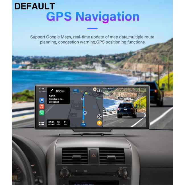 Jansite 10.26 inch dash cam 4k car mirror wireless carplay DVR Cameras Electronics