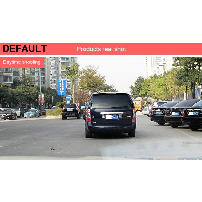 1080p Car DVR Vehicle Recorder Video with Rear Camera Night Vision Cameras Dash