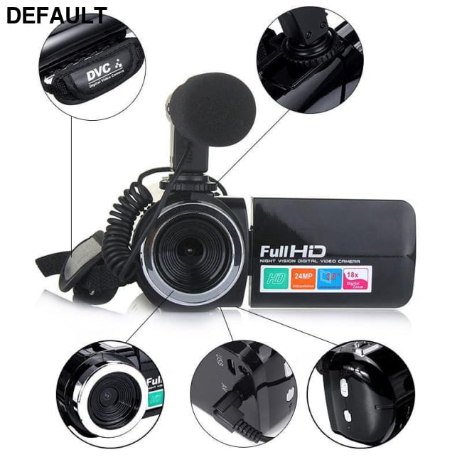 DRE’s Electronics 24MP 1080P Fine Jewelry Camcorder Digital Camcorders Metal Mayhem from Dres and Cameras