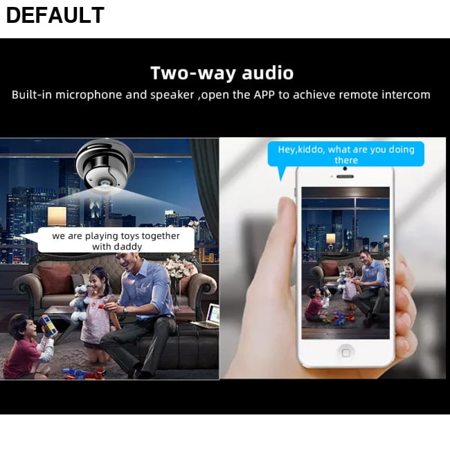 1080P Wireless Mini WiFi Camera with Night Vision Motion Detection Home Security Surveillance Cameras