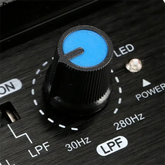 12V 600W Mono Car Audio Amplifier Powered Subwoofer Bass Amplifiers Motor Vehicle