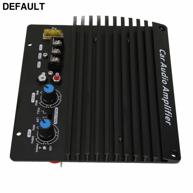 12V Car Amplifier Board High Power Aluminum Alloy Subwoofer as picture Amplifiers Motor Vehicle