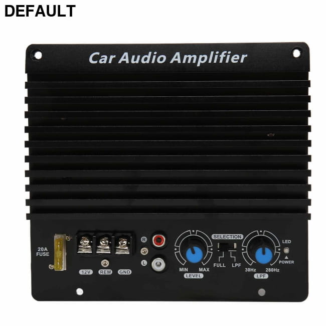 12V Car Amplifier Board High Power Aluminum Alloy Subwoofer as picture Amplifiers Motor Vehicle