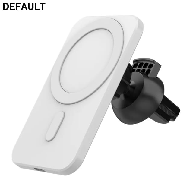 15w Magnetic Car Wireless Charger Qi Fast Charging Mount White Accessories Best Selling Products Chargers