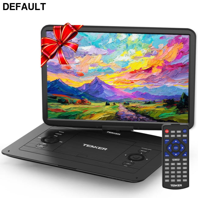 TENKER 17.9 Inch Portable DVD Player with 15.6 Swivel Screen 15.6’’ / US dvd Players Best Selling Products & Blu-ray