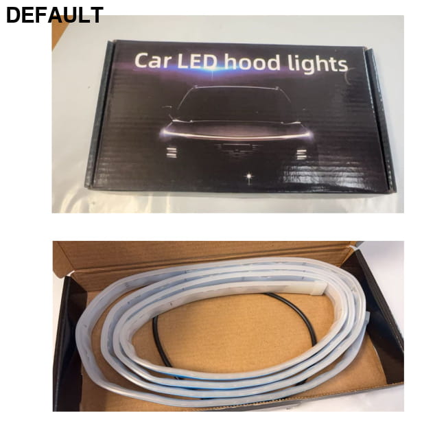 180cm 12V Car Waterproof Hood LED Daytime Running Decorative Flexible Light Accessories Bars