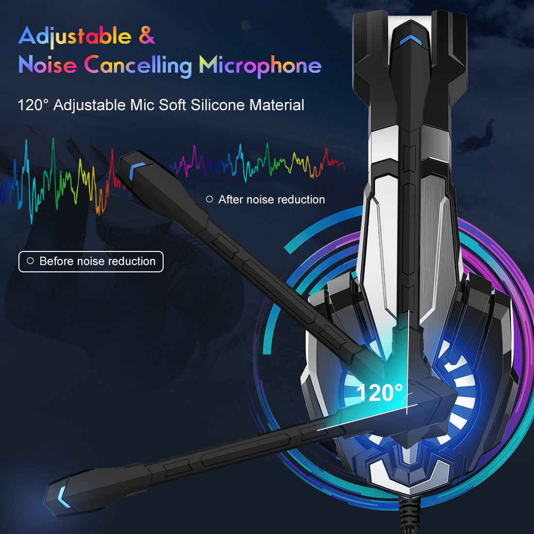 S9 Head mounted Esports Gaming Earphones Wired Luminous Computer PS4 Headphones Best Selling Products In-Ear