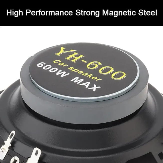 1pc/2pcs 6.5 Inch Car Speaker 600W 2 Way Vehicle Door Speakers