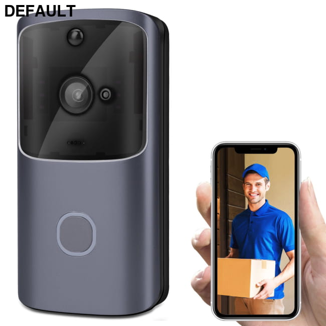 2.4G Video Doorbell for Home Security Black Electronics