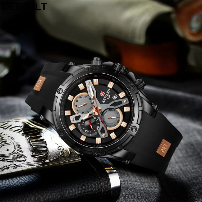 REWARD Luxury Brand Chronograph Sport Watch Quartz for Men Watches
