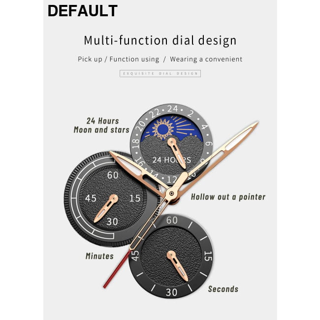 2025 New Mens Watches LIGE Top Brand Luxury Leather Casual Men Sport