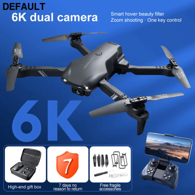 2026 3 Battery V13 RC Drone 6K HD Dual Camera WiFi FPV default title Best Selling Products