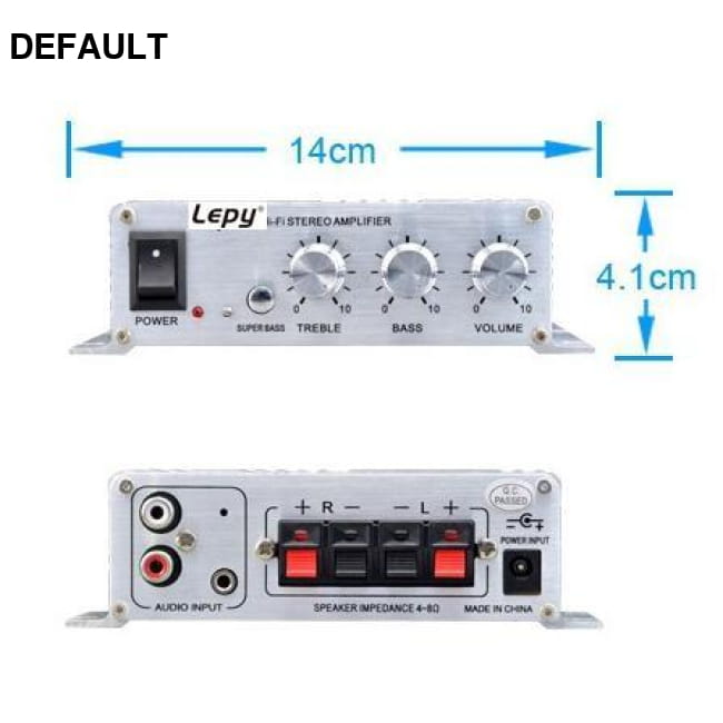 268 Amplifier DC12V High-fidelity High-power default Car Amplifiers Audio