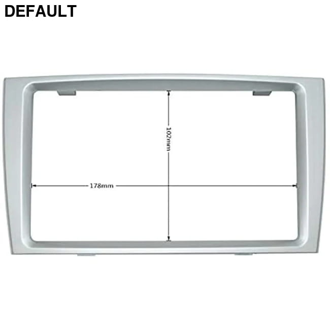 2Din Car DVD Radio Fascia Frame Dashboard Panel Mount Installation Kit Motor Vehicle A/V Players & In-Dash Systems