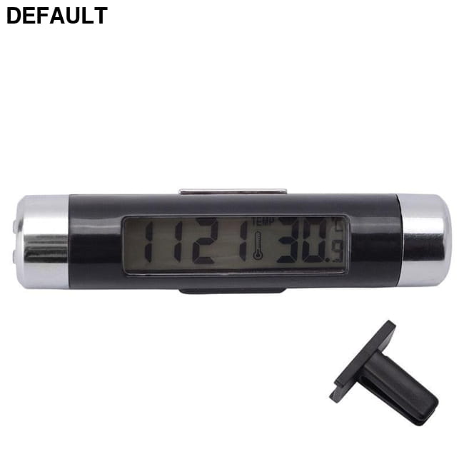 2in1 Car Auto LCD Clip-on Digital Temperature Thermometer Ceiling & Headrest Monitors Electronics