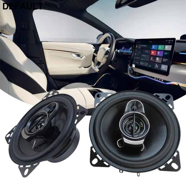 2pcs (2X280W) 560W Premium 4-Inch HiFi Car Speakers - HD - Coaxial