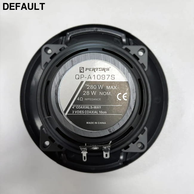 2pcs (2X280W) 560W Premium 4-Inch HiFi Car Speakers - HD - Coaxial