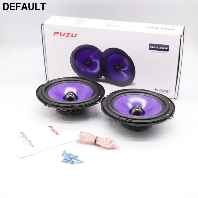 2pcs 6.5Inch 90W Subwoofer Car Speakers Heavy Mid-bass CHINA Coaxial