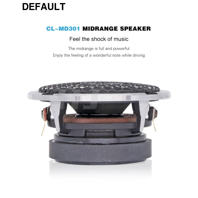 2pcs Car Universal Midrange Speaker 3.5 Inch Center China Mainland Speakers Components