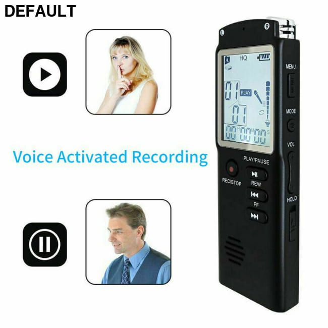 32G Voice Activated Mini Digital Sound Audio Recorder and MP3 Player Recorders