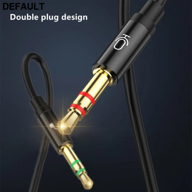 Wired Headphones with Microphone Dual Plug for Desktop Computer Earbuds Best Selling Products In-Ear