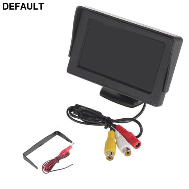 4.3 Inch TFT LCD Car Rearview Monitor Reverse Backup System 4.3’ Color Camera DVD GPS Dvr Cameras Electronics