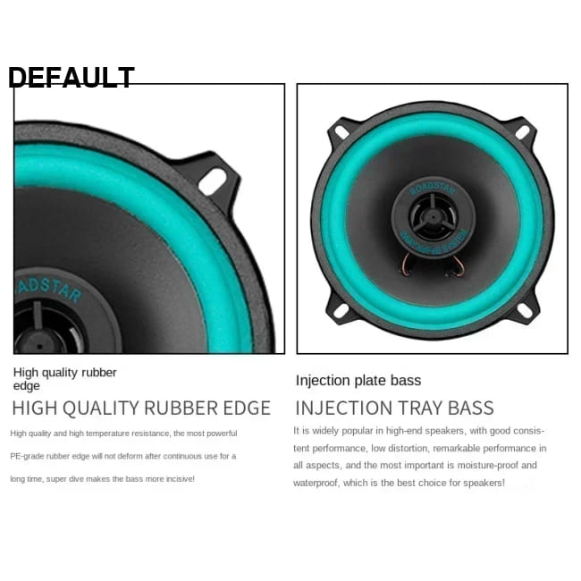 4/5/6.5 Inch Car Speakers Coaxial Subwoofer Universal Subwoofers & Enclosures