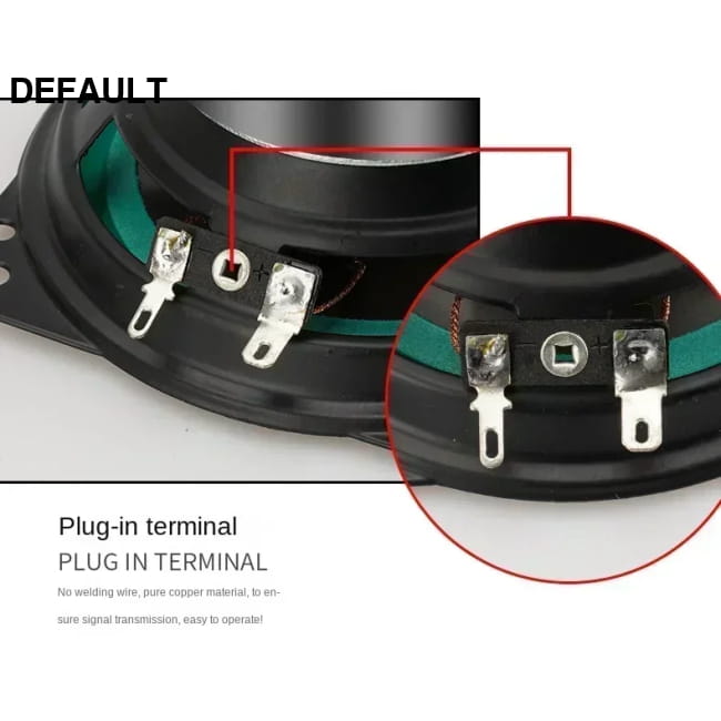 4/5/6.5 Inch Car Speakers Coaxial Subwoofer Universal Subwoofers & Enclosures