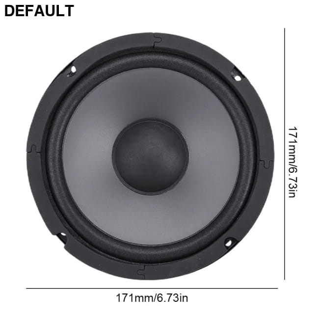 4/5/6 Inch Car Speakers 400-600W 2-Way Vehicle Door Audio Coaxial