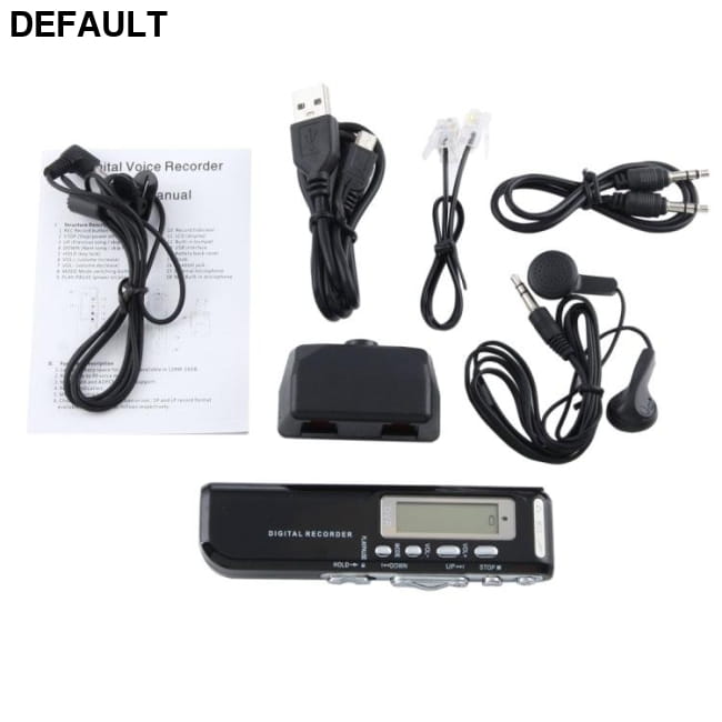 4G Mini Digital Voice Recorder > 4GB / Black Electronics