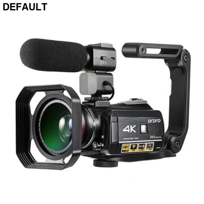 4K WiFi Video Cam Red / Bundle3 Digital Camcorders Cameras