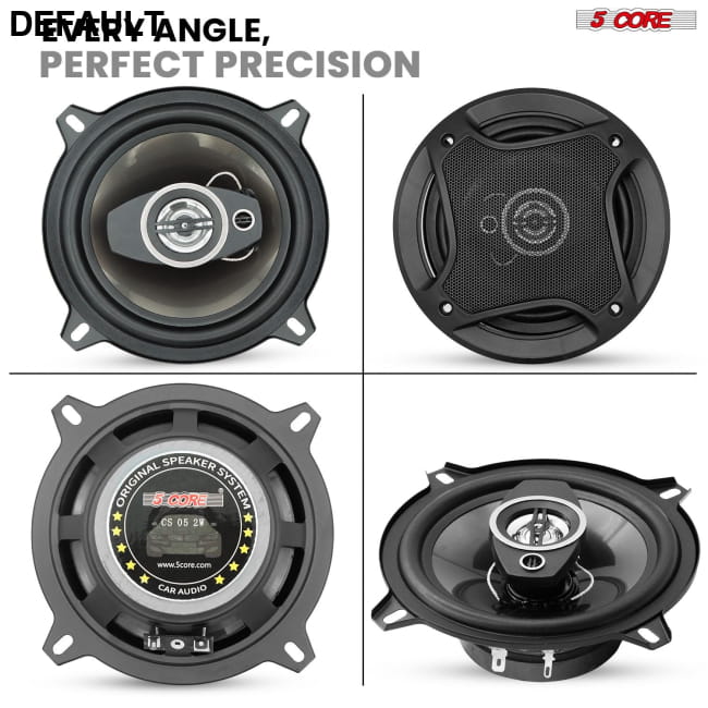 5 Core Inch Car Speaker 350W Component Universal Quick Fit CS 05 2W Speakers Electronics