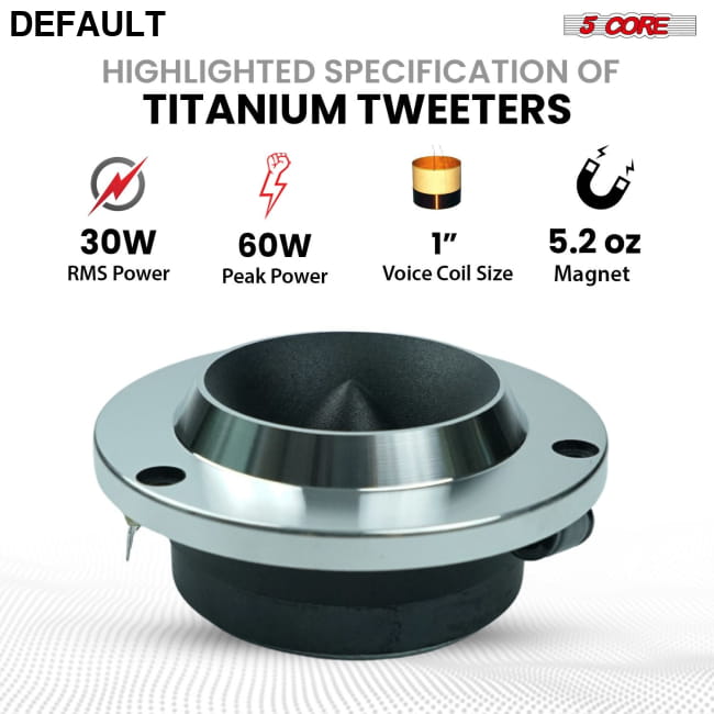 5 Core 6.5’’ Mid-Range Replacement 2Pc Pro Audio Car Speaker Speakers Best Selling Products