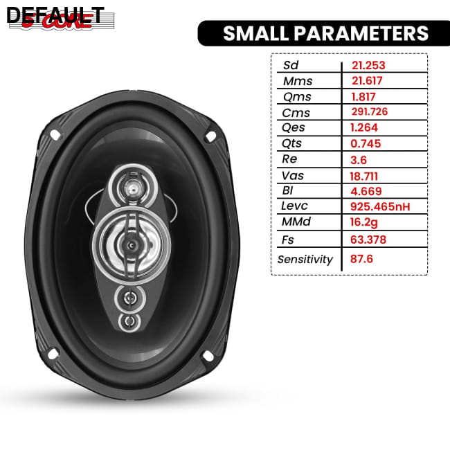 5 Core 6x9 Car Speaker Audio 2-Way/4-Way Coaxial w Speakers Best Selling Products