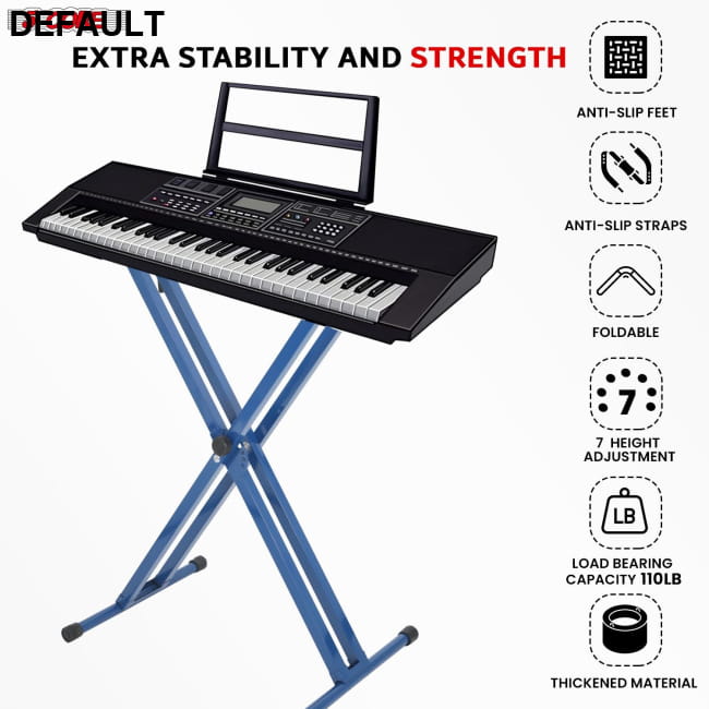 5 CORE Piano Keyboard Stand Double X Style Heavy Duty Best Selling Products