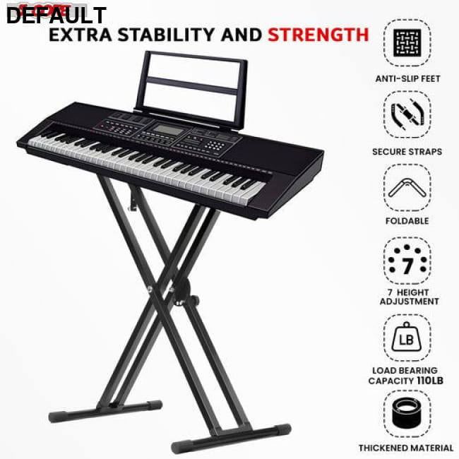 5 CORE Piano Keyboard Stand Double X Style Heavy Duty Best Selling Products
