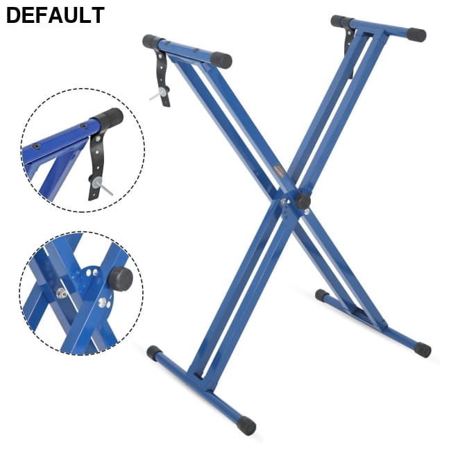 5 CORE Piano Keyboard Stand Double X Style Heavy Duty KS 2X BLU Best Selling Products