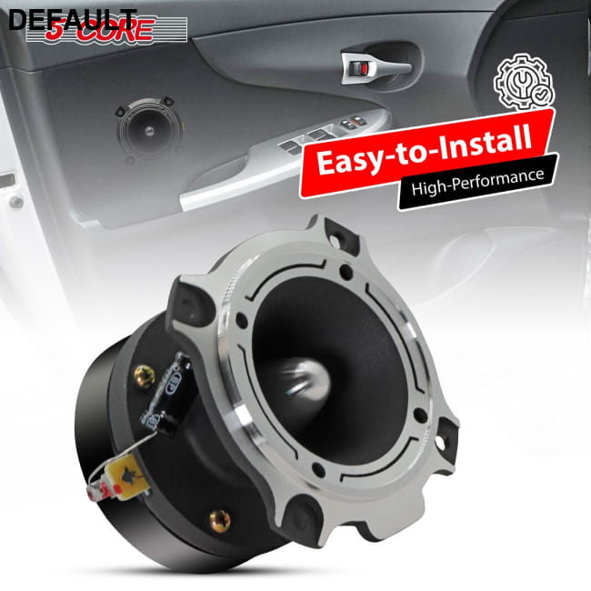 5 Core Tweeters Speakers Car Audio Pair 4 Ohm 3.5 Inch Best Selling Products