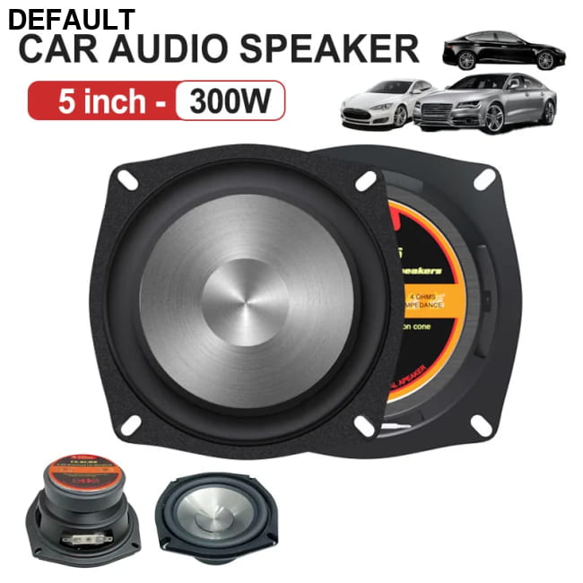 5 inch 2Pcs Car Audio Speakers Max. Power 600W Full Range CHINA Component
