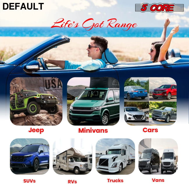 5Core 6.5 Inch 2Pcs Midrange Door Speaker 360W Subwoofer w Car Speakers Best Selling Products