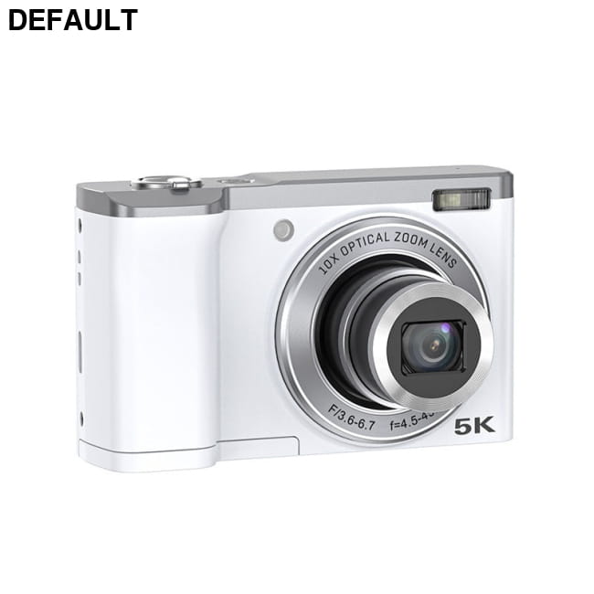 5K HD Shooting Digital Camera Optical Zoom Anti-shake White / EU Cameras