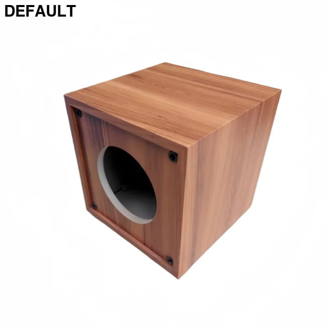 6.5 Inch Subwoofer Empty Box for Car Home Woofer Custom MDF Housing Silver Subwoofers & Enclosures and Speaker