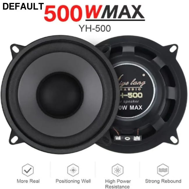600W 6.5-inch/500W 5-inch/400W 4-inch car speaker sound Speakers Audio