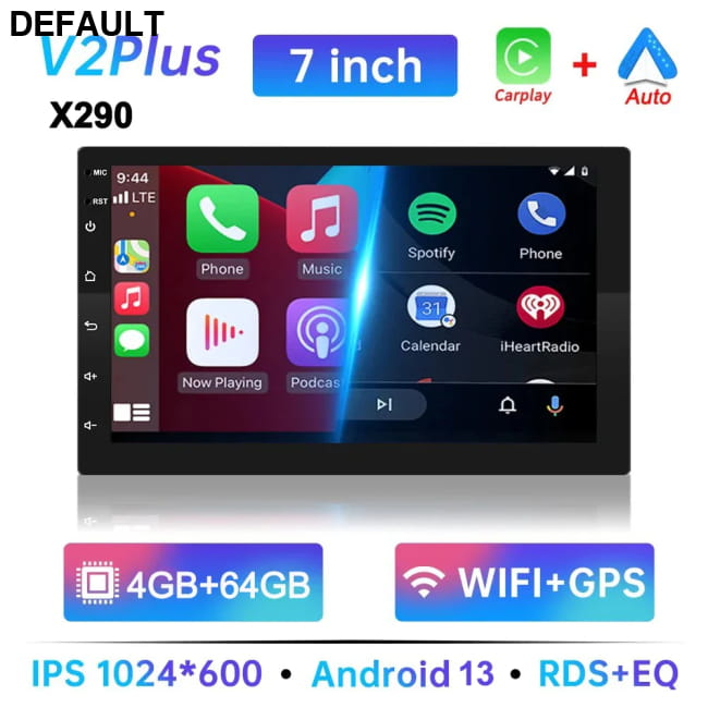7/9/10 inch Universal Android 13 Car Radio 32G/64G 7-4G 64G CarPlay Audio Receiver