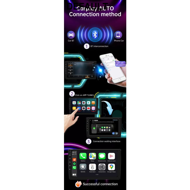 7/9/10 inch Universal Android 13 Car Radio 32G/64G Audio Receiver