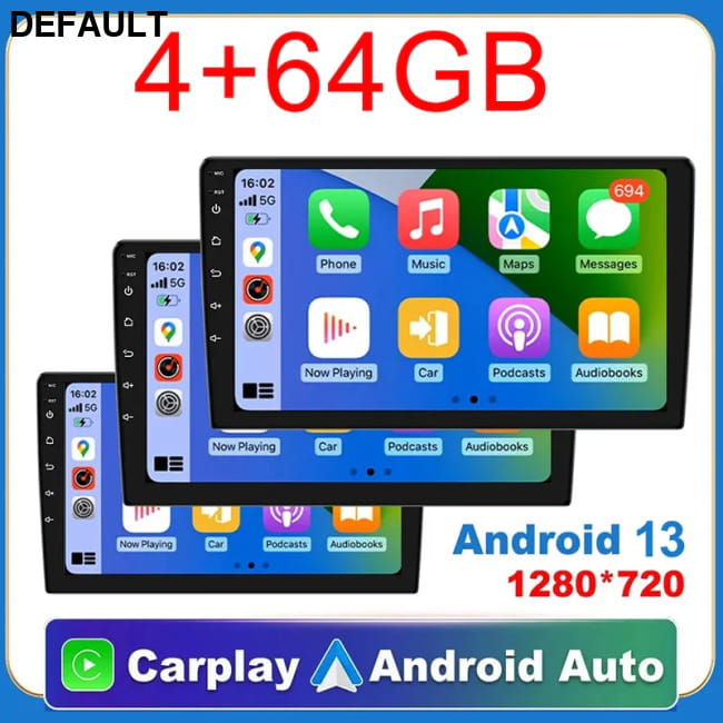 7/9/10 inch Universal Android 13 Car Radio 32G/64G Audio Receiver