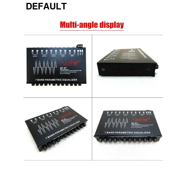 AiteFeir 7 Band Car Equalizer Multifunctional Tuning Crossover Amplifier Amplifiers Electronics