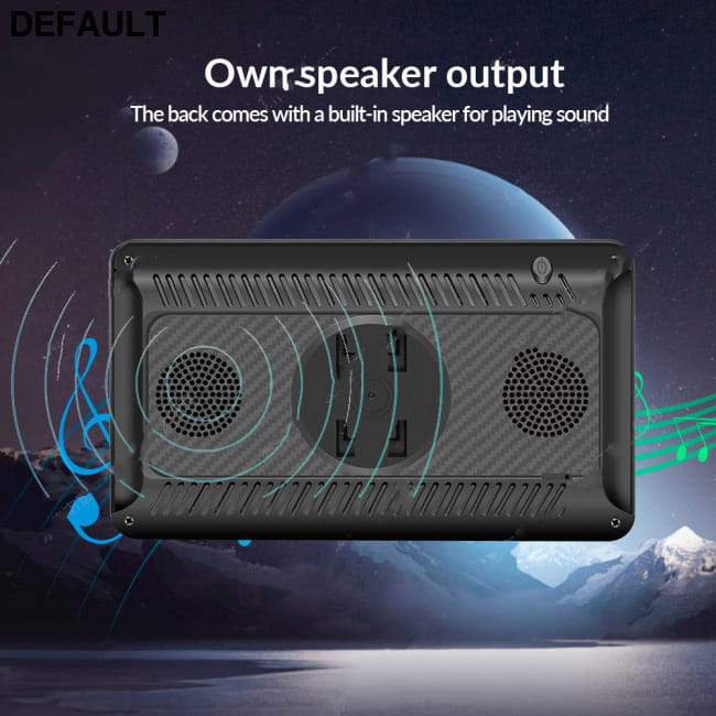 7-inch Car Portable PND Vehicle-mounted MP5 Player Wireless 1 Suction Cup / Standard Fisheye Camera Audio Receiver