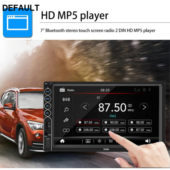 7-inch car radio Audio Receiver Motor Vehicle A/V Players & In-Dash Systems