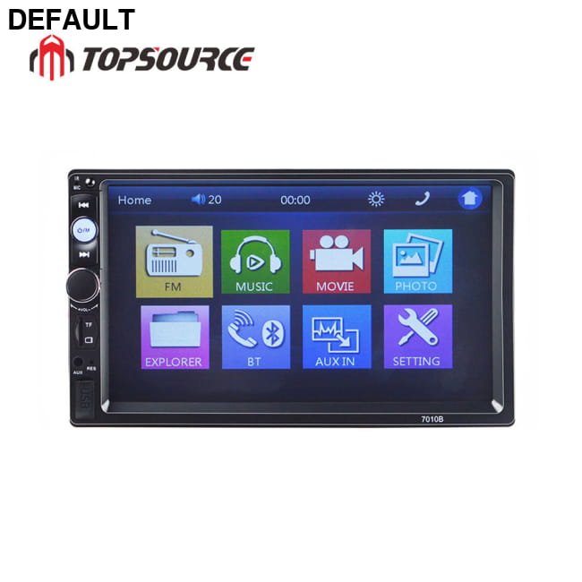 7 Inch HD Autoradio Multimedia Player 2DIN Touch Screen with Bluetooth Car DVD GPS Players Electronics